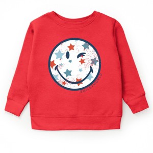 The Juniper Shop SmileyWorld Patriotic Star Wink Youth Sweatshirt - 1 of 4