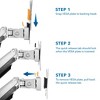Mount-It! Replacement Monitor VESA Plate | 33 Lbs. Weight Capacity | Fits VESA patterns of 75 x 75 mm or 100 x 100 mm | Silver - 3 of 4