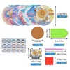 8pcs Love Coasters Strong Adhesion Heat Insulation Diamond Art Craft Supplies For Beginners - 3 of 4