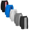 Men's 5 Pack Ultra Mesh Lightweight Shorts | Moisture-Wicking, Breathable, & Comfortable Activewear - 3 of 4