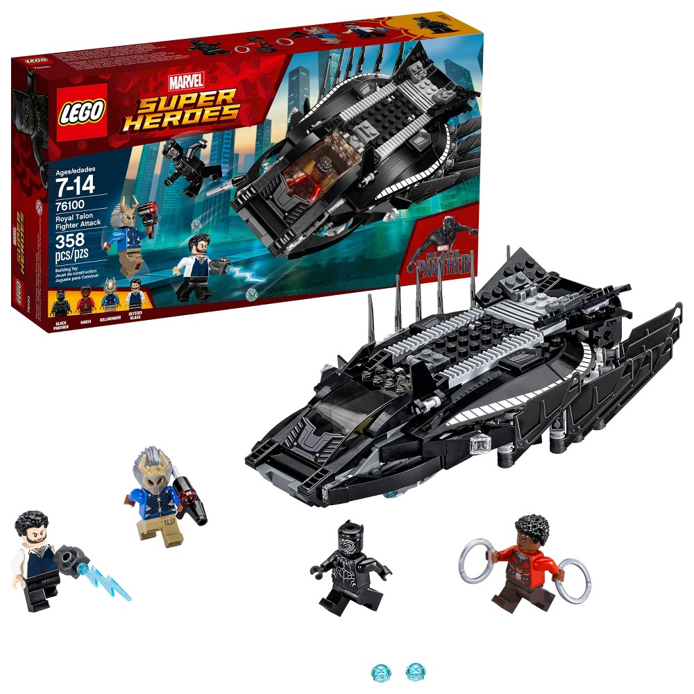 UPC 673419282024 product image for LEGO Super Heroes Marvel Black Panther Royal Talon Fighter Attack 76100 | upcitemdb.com