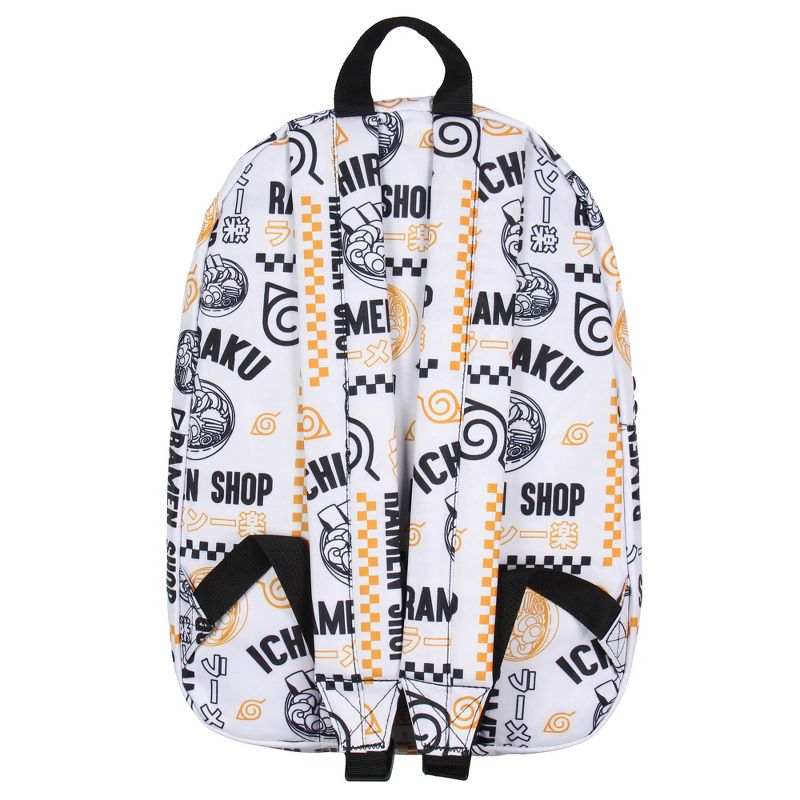 Naruto Backpack Ichiraku Ramen Shop Laptop School Travel Backpack White, 4 of 5