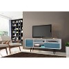 Sapphtopaz Modern TV Stand for TVs Up to 75" with Cabinet&Open Shelves Entertainment Center with Drawer&Splayed Wood Legs for Living Room - 3 of 4