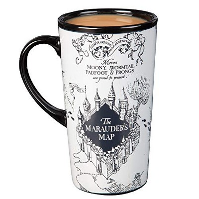 Harry Potter Heat Reveal Marauders Map 17 Oz Ceramic Tumbler : Target