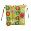 Blazing Needles, 16-inch Spun Polyester Outdoor Square Tufted Chair Cushions (Set of 2) - 2 of 2