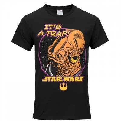 Mens Star Wars Admiral Ackbar It's A Trap! T-Shirt