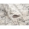 HomeRoots 3' X 5' Gray and Ivory Southwestern Shag Power Loom Distressed Area Rug - 4 of 4