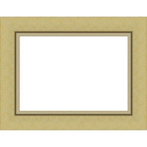 Amanti Art Landon Gold Framed Dry Erase Magnetic Board - 1 of 4