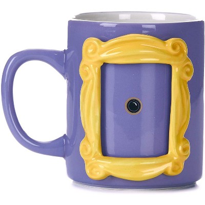 Friends Frame 10.5oz Shaped Ceramic Coffee Mug