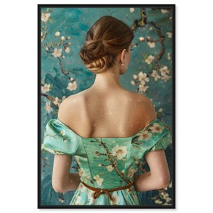 Art Remedy Autumn Blossom Dress Fashion and Glam Wall Art Framed - 1 of 4