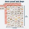 Tiny Twinkle Mess-Proof Waterproof Washable Baby/Toddler Wet Bags for Diapers, Swimsuits and Travel - 2 of 4