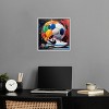 Notoriart Colorful Soccer Sneaker Splash II Soccer Wall Art Framed - 2 of 4