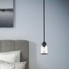 Livex Lighting Lawrenceville 1 - Light Pendant in  Black - 4 of 4