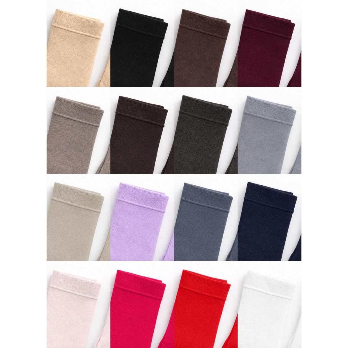 Hugh Ugoli Women's Soft Crew Dress Socks Seamless Toe Non-Binding Lightweight (3 Pairs) - thumbnail 5