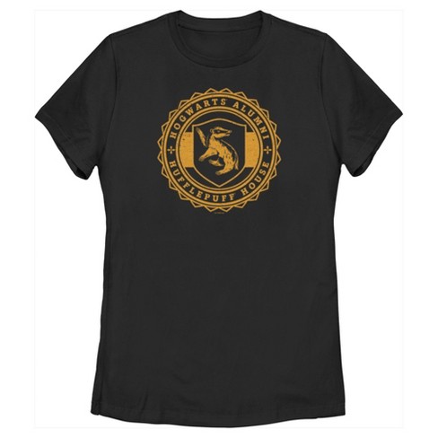Harry Potter Damen Alumni Hufflepuff Tank Top – Racerback, 50% Polyester, 25% Baumwolle, 25% Viskose