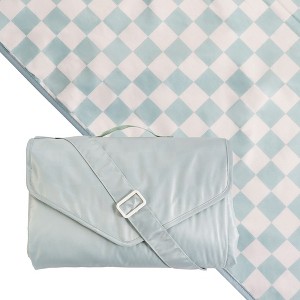 Tiny Twinkle Waterproof Picnic Blanket | 5'x7' 100% Recycled Polyester, Sandproof, Foldable & Portable for Beach, Camping, Travel - 1 of 4