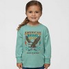 The Juniper Shop American Rebel Spirit Distressed Toddler Long Sleeve Tee - 3 of 4