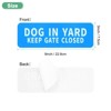 Unique Bargains Acrylic Safety Durable Indoor Outdoor Dog in Yard Signs 3x9 Inch - 3 of 4