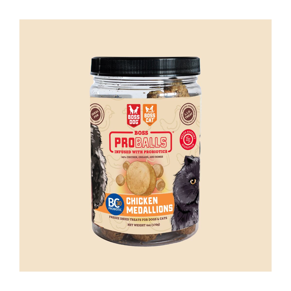 Boss Dog Proballs Treats w/ Probiotics - thumbnail 2