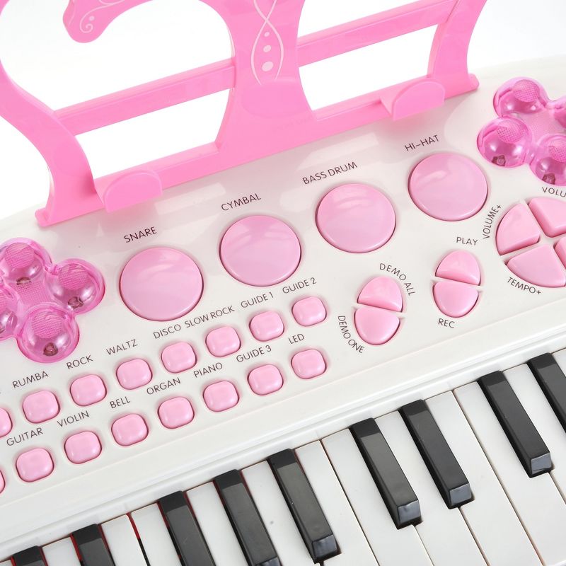 Link Link Worldwide Ready! Set! Play! 31-Key Electronic Keyboard Piano With Microphone, Musical instrument For Kids, 2 of 16