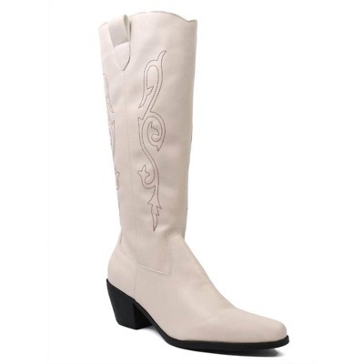 Women's Wo's Belle Western Under-the-Knee Boots - Old Cutler