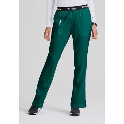 Grey's Anatomy by Barco Classic Women's Aubrey 3-Pocket Low-Rise Fit & Flare Leg Scrub Pant
