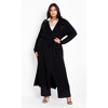 Women's Plus Size Goldie Cardigan - black | CITY CHIC - 2 of 4
