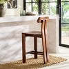 Cayde Wood Counter Stool - BST8801 - Safavieh - 2 of 4