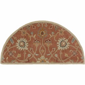 Hauteloom Logville Hand Tufted Rust 1119 Wool Rug - 1 of 4