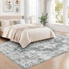 Acekool Washable Traditional Oriental Rug – Non-Slip, Stain Resistant, Low Pile, Soft Folding Floor Mat for Kitchen & Hallway - 2 of 4