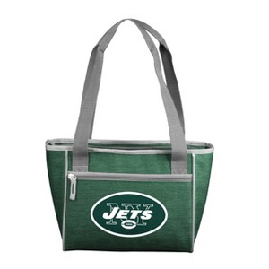 NFL New York Jets Crosshatch 16 Can Cooler Tote - 21.3qt - 1 of 3