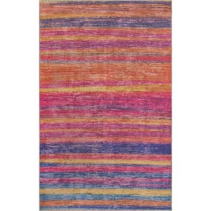 Unique Loom Asha Collection Area Rug - Rosas - 1 of 4
