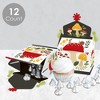 Big Dot of Happiness Wild Mushrooms - Treat Box Party Favors - Red Toadstool Party Goodie Gable Boxes - Set of 12 - 3 of 4