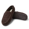 Dearfoams Men's Niles Corduroy Moccasin House Shoe Slipper - 2 of 4