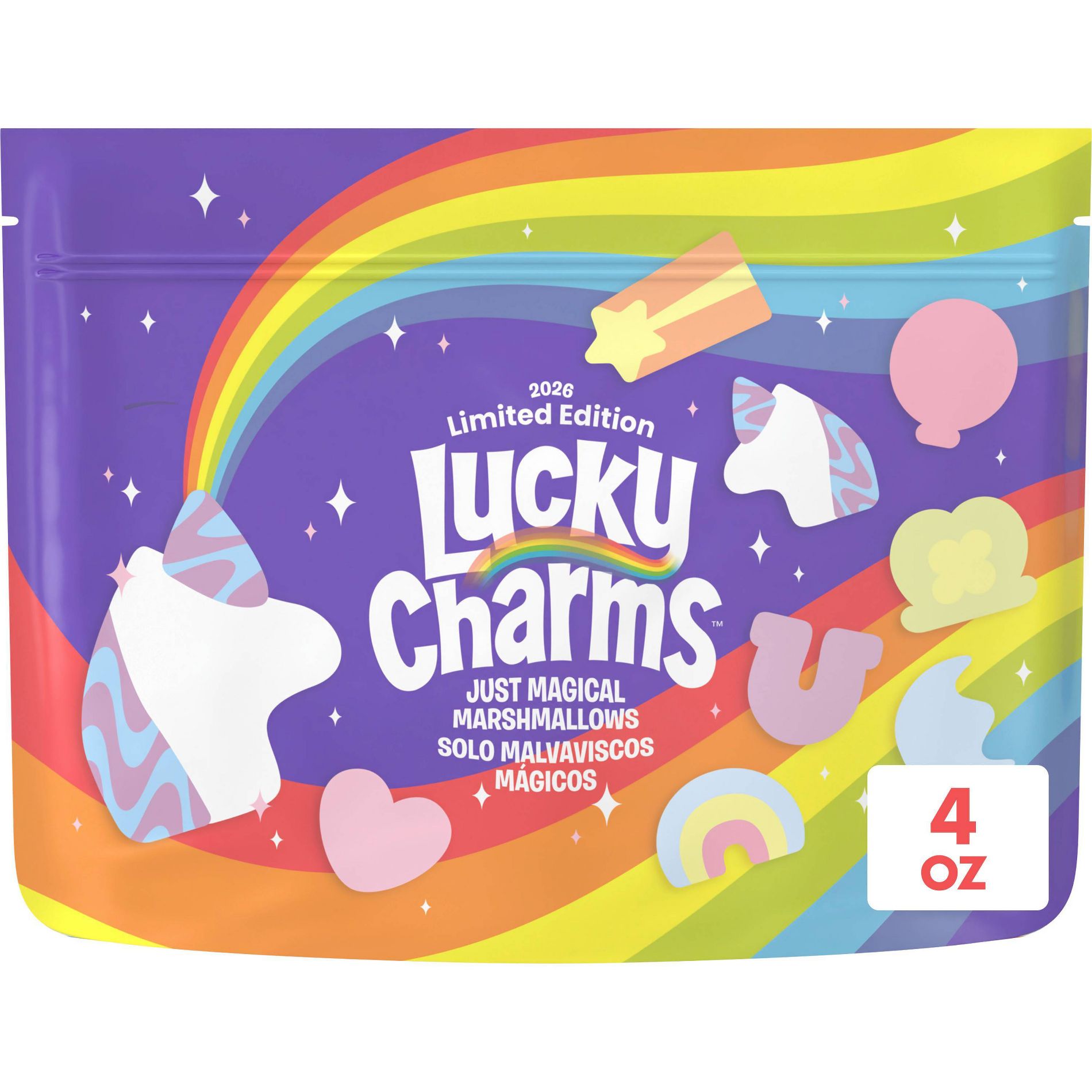 Lucky Charms Marshmallow Pouch - 4oz