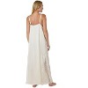 Memoi Women's Slip Dress with Lace - 3 of 4