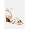 Signora Pin Buckle Ankle Strap Sandals Women - 2 of 4