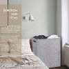 Double Laundry Basket with Lid and Removable Laundry Bags, Large Collapsible Laundry Hamper with 2 Sections - 2 of 4