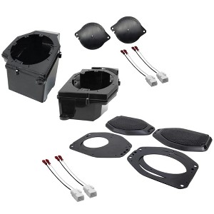 Stinger STXJLPOD and STXJLSBA Dash and Sound Bar Speaker Adapter Bundle Compatible with 2018-2022 Wrangler JL & 2020-2022 Gladiator JT - 1 of 4