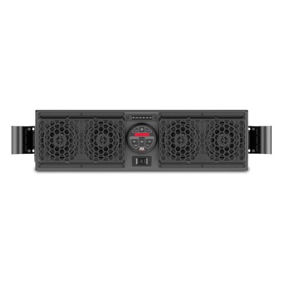 MTX MUDSYS31 Bluetooth Overhead Waterproof UTV Audio Soundbar and Amp System