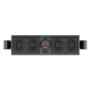 MTX MUDSYS31 Bluetooth Overhead Waterproof UTV Audio Soundbar and Amp System, 200 Watts Max Output, with 6 Inch Speakers, IP66 Rated Durable
