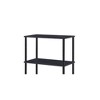 Lyngins 4-Tier KD Bookshelves,Powder Coating Shelving Units with 15mm Thick Panel,Metal Frame,Wood Open Bookcases for Living Room,Office - 4 of 4