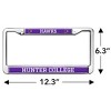Hunter College Mascot Full Size Standard License Plate Metal Frame - 4 of 4