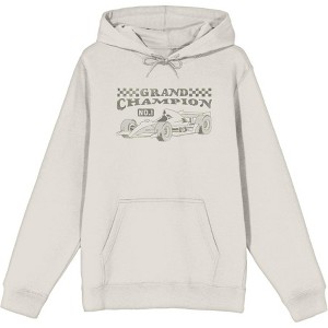 Vintage Formula Racing Grand Champion  Adult Long Sleeve Hoodie - 1 of 3
