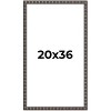 PosterPalooza | Deco Black Picture Frame - UV Acrylic, Foam Board Backing, Hanging Hardware - 2 of 4