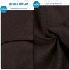 2 Pack Brushed Microfiber Super Soft Euro Pillow Shams, 26x26 Inches - NTBAY - 4 of 4