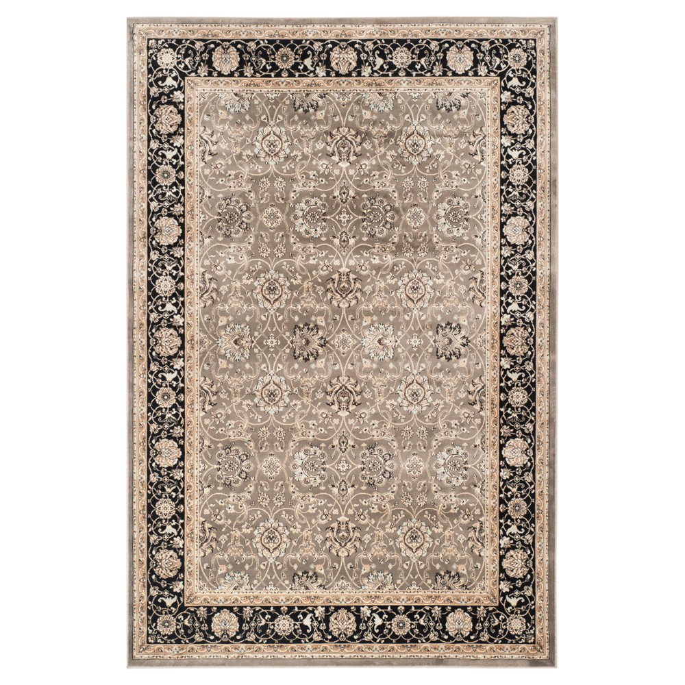 Declan Accent Rug - Gray/Black (4'x5'7in) - Safavieh