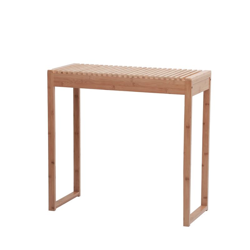 Cambridge Bamboo Entryway Console Table Natural - Proman Products, 1 of 8