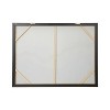 Canvas Geode Enlarge Slice Framed Wall Art with Gold Frame White - Olivia & May - 3 of 4