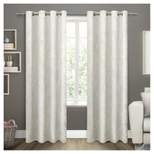 Twig Insulated Woven Blackout Grommet Top Window Curtain Panel - Exclusive Home™